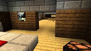 Minecraft Дом -[С крутыми механизмами)))]