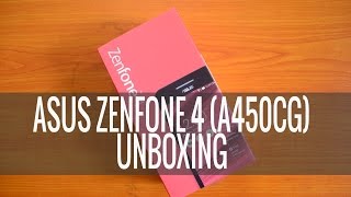 ASUS Zenfone 4 (A450CG) Unboxing