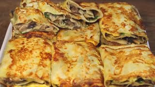 Самая простая начинка, а как вкусно! Чаще всего готовлю вот такую закуску из лаваша!
