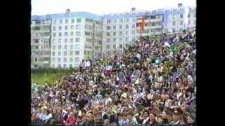 Луховицы 23 июня 2001 года. День молодежи. Бананово-огуречный карнавал