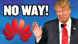 トランプ大統領のファーウェイ禁止令【チャイナ・アンセンサード】Trump Says ‘No Way’ to Huawei