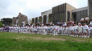 黒崎祇園山笠　2018年度　笹山大集合　北九州市八幡西区