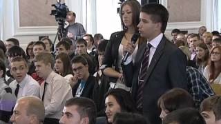 Встреча Медведева со студентами СпбГТУ