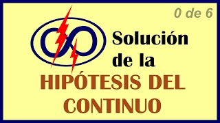 Solución de la Hipótesis del Continuo | 0 - Amg