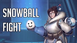 [Overwatch] Snowball fight to the death