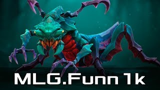 MLG.Funn1k — Weaver, Offlane (Aug 24, 2018) | Dota 2 patch 7.19 gameplay