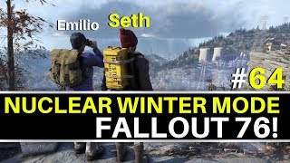 Fallout 76 (Part 64) NUCLEAR WINTER BATTLE ROYAL MODE [2 Wins!]