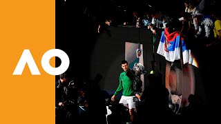 Champions need to eat too! Behind the scenes with Novak Djokovic | Australian Open 2020 Final