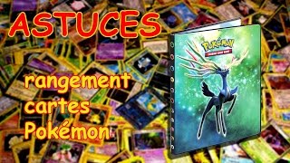 Astuce pour ranger ses cartes pokemon dans un livre!!!!!!!!!!!!!!