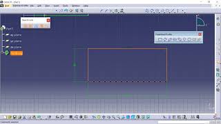 005 CATIA V5 Lessons: How to draw different types of rectangles in Catia V5 software?