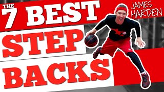 The 7 BEST James Harden Step Back Moves (in 2018)