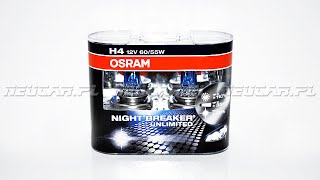 H4 OSRAM NIGHT BREAKER UNLIMITED +110%