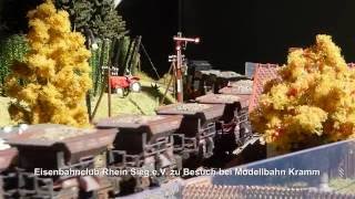 Spur-H0, Eisenbahnclub Rhein Sieg zu Besuch bei Modellbahn Kramm, Teil-2,