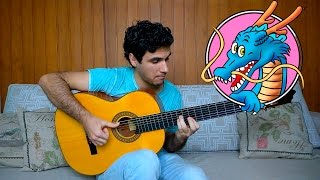 DRAGON BALL Z theme song | Fingerstyle Guitar | Marcos Kaiser