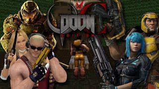 Quake Champions: Doom II Edition - Suburbs & Tenements