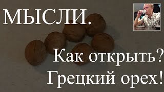 Как открыть грецкий орех? Чем открыть грецкий орех?