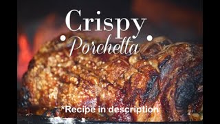 How to make Crispy Porchetta using a pork belly | Wood fired oven | Wolkberg Artisans |