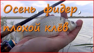 Осенний фидер в Краснодарском Крае. Рыбалка на карася.
