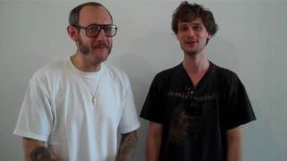 Matthew Gray Gubler at Terry Richardson's Studio