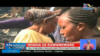Familia kadhaa hazina makao kufuatia ghasia za Kawangware
