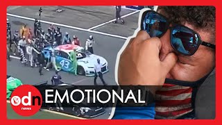 Bubba Wallace: Emotional Moment NASCAR Drivers Walk in Solidarity After Alleged Racist Incident
