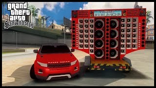 La Furia - Baby Alô (Grave) // RANGE ROVER COM PAREDÃO AVALANCHE \\ GTA SA Modificado