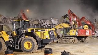 Демонтаж моста всего за 9,5 часов