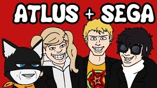 Atlus + Sega (Persona 5/Sonic Animation)
