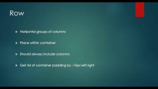Bootstrap Rows Fundamentals (Bootstrap Essential Training #6)