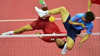 【セパタクロー】足のバレーボール 驚愕のジャンプ力!!【マイナースポーツ】