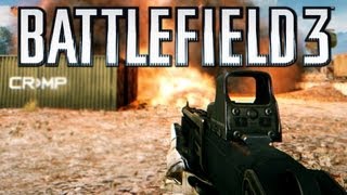Battlefield 3 Funny & Random Moments! - Death Slide, Jet Ram, Mine Snipers, Azzy Rage!