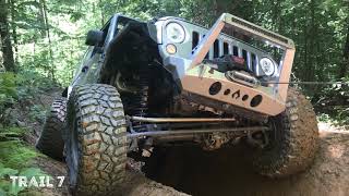 Windrock June 2019 Trail 7 and Trail 54a