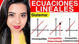 SISTEMAS de ECUACIONES LINEALES