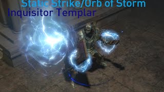 STATIC STRIKE/ORB OF STORM INQUISITOR TEMPLAR | Path of Exile
