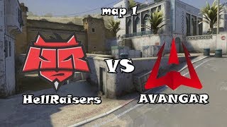 ?HellRaisers vs  AVANGAR? @ map 1 de_dust2 ?CIS Minor-FACEIT Major 2018?HIGHLIGHTS