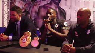 LAWRENCE OKOLIE v ISAAC CHAMBERLAIN - OFFICIAL POST FIGHT PRESS CONFERENCE