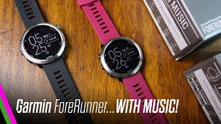 Garmin FORERUNNER 645 MUSIC Unboxing & First Impressions!