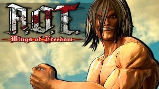 Attack on Titan Wings of Freedom English Part 3 TITANS! Gameplay Walkthrough