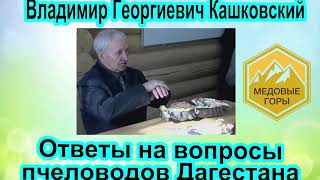 В.Г. Кашковский ответы на вопросы пчеловодов Дагестана