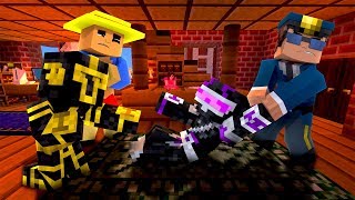 ¿¡POLICÍA TROLL VIENE A CASA Y DETIENE A WHITEZUNDER!? | MINECRAFT TROLL