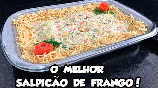 SALPICÃO DE FRANGO - FÁCIL E DELICIOSO: O MELHOR SALPICÃO DE FRANGO DO MUNDO!!!