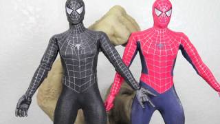 Spider-man 3 Hot Toys Black Suit Spider-man With Sandman Diorama 1/6 Scale Figure Review
