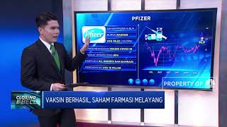 Vaksin Berhasil, Saham Farmasi Melayang