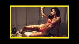 Nude bella hadid is covered in spaghetti for raunchy shoot with taylor hill