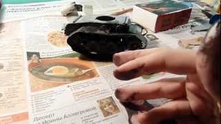Сборка модели танка PzKpfw 2 Ausf. J