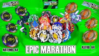 ARTEMIS AND ASTRO EPIC MARATHON! BEYBLADE BURST TURBO CROSS COLLISION
