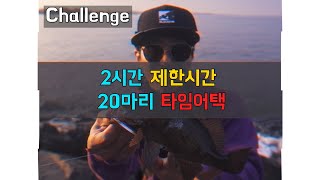 낮에 볼락을 루어로 타임어택 해보겠습니다.