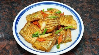 帶魚這樣吃才最鮮香，簡單又不腥，吃一口滿嘴香，一盤不夠吃【潮州山哥】