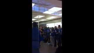 Arrivé à l'Apple Store pour L'ipad Mini