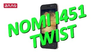 Видео-обзор смартфона Nomi i451 Twist